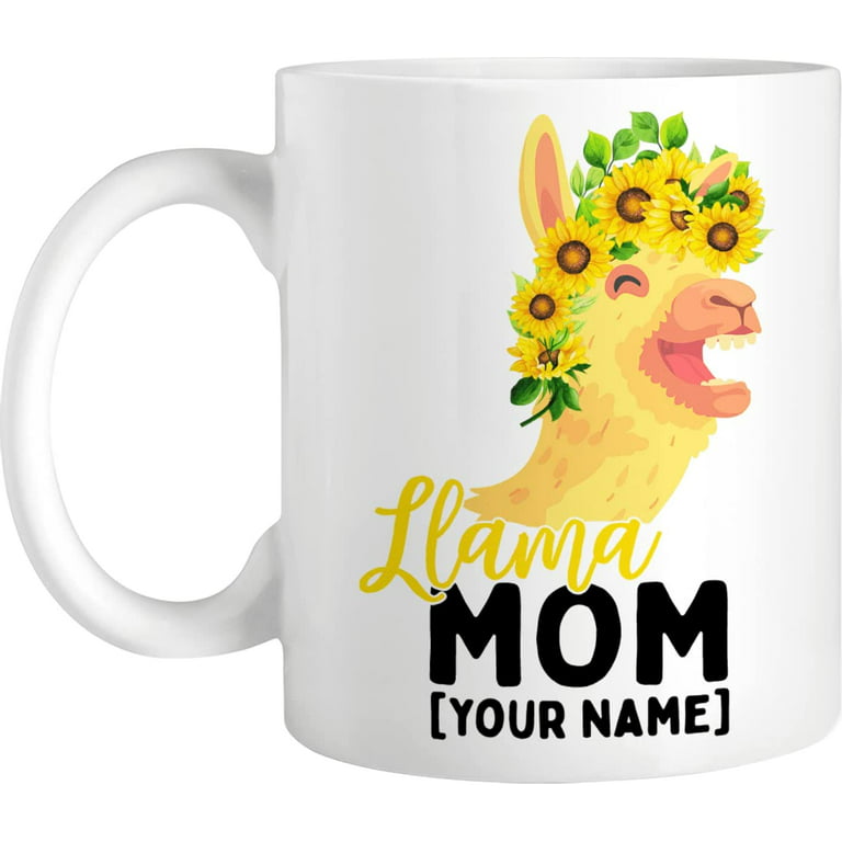 Personalized Hot Cold Coffee Mug, Classy Llama Mom Mug, Customized Novelty  Cup, Name Custom Ceramic Mugs For Travel Home Office Decor, Gift For Women  Mom, Birthday Christmas Mother Day 