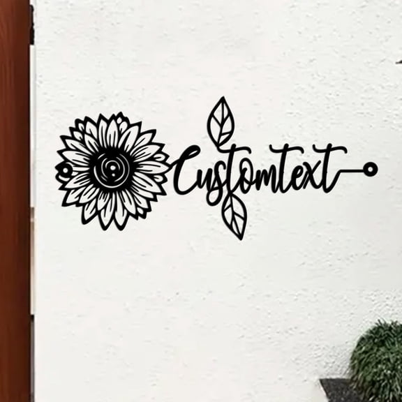 Personalized House Address Plaque, Custom House Number Street Name Sign For Home Apartment Mailbox Wall Art Decor Outdoor Indoor