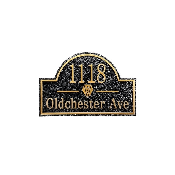 Personalized House Number Signs for Outsidea Address Signs for Houses Custom Metal Sign Address Plaque Outdoor