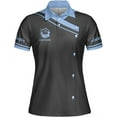 thumbnail image 1 of Personalized Housekeeping Polo Shirts 3D Print Cleaning Service, Housekeeper House Cleaning Uniforms for Women (Blue, 3XL), 1 of 10