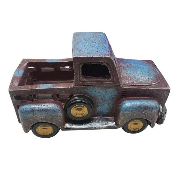 Personalized Huge Rustic Spring Metal Truck Decor, Farm Rustic, Easter Vintage Planter