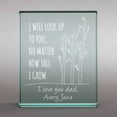 thumbnail image 1 of Personalized I Will Look Up To You Glass Keepsake - Gift for Dad, 1 of 1