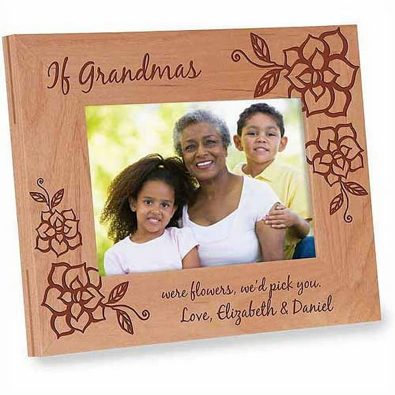 Personalized If Grandmas Were Flowers Frame, We Version