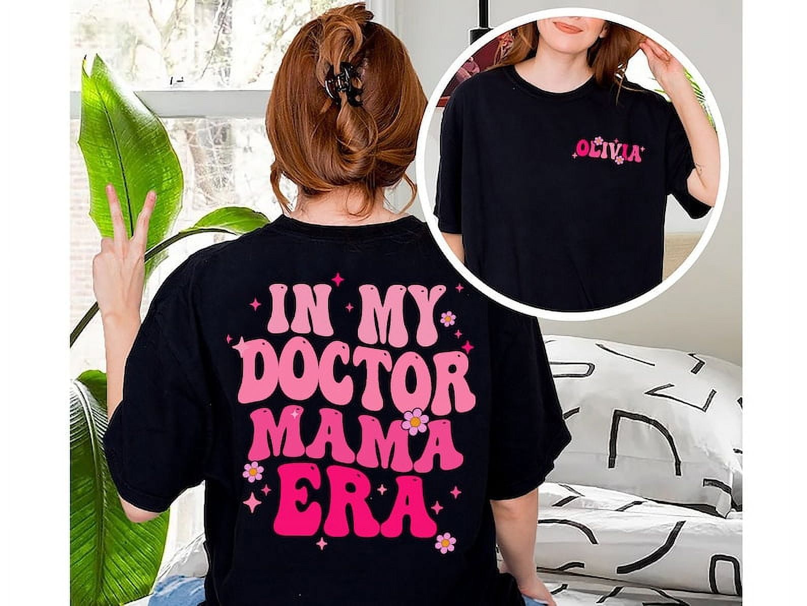 Personalized In My Doctor Mama Era Sweatshirt, Custom Doctor Shirt