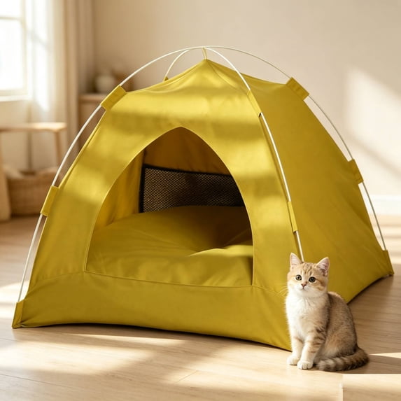 Personalized Indoor Dog Tent House Pet Tent Bed for Small Dog Cats Puppy,Soft Cushion