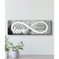 thumbnail image 1 of Personalized Infinite Love Canvas Print, 1 of 3