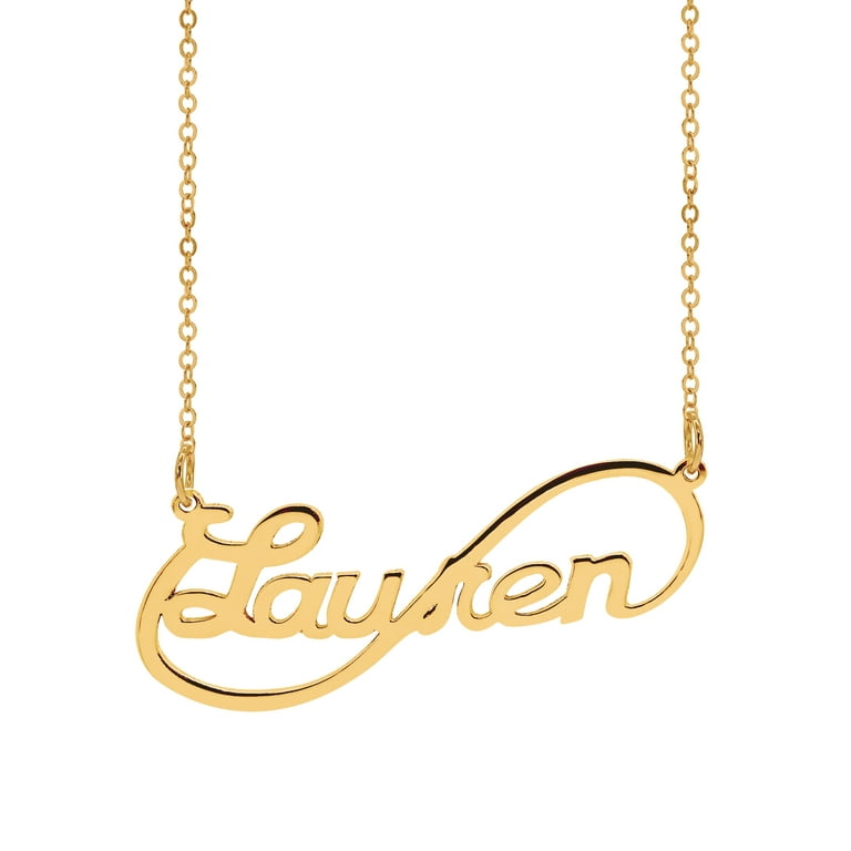 Personalized Infinity Name Necklace
