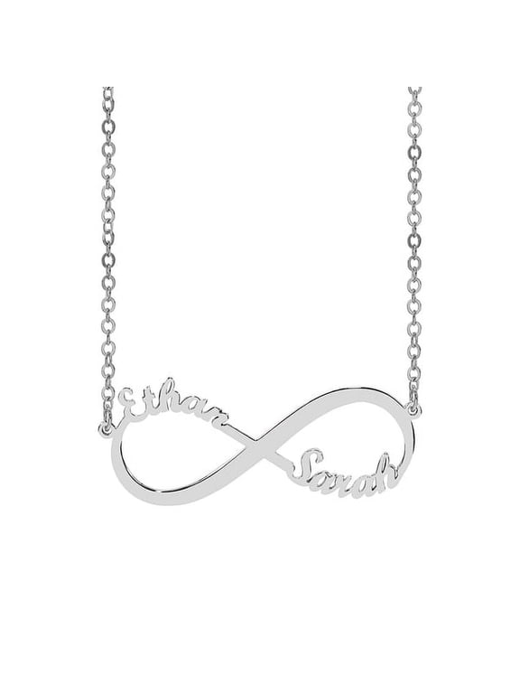 Personalized Infinity Two Name Necklace