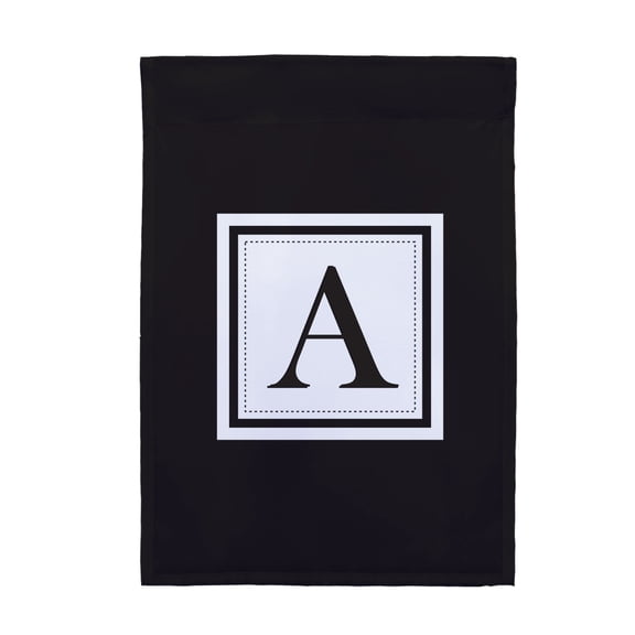 Personalized Initial Garden Flag