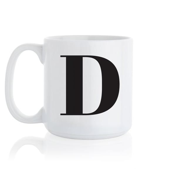 Personalized Initial Large Mug 20oz