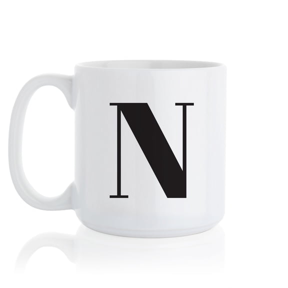 Personalized Initial Large Mug 20oz