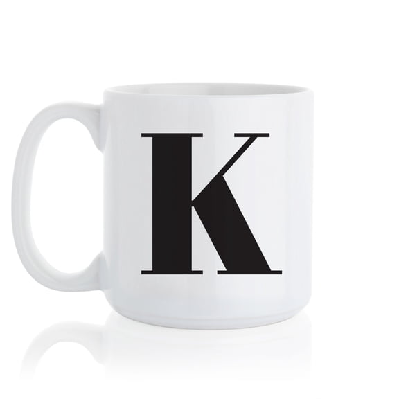 Personalized Initial Large Mug 20oz