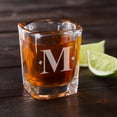 thumbnail image 1 of Personalized Initial Shot Glass, 1 of 1