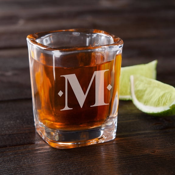 Personalized Initial Shot Glass