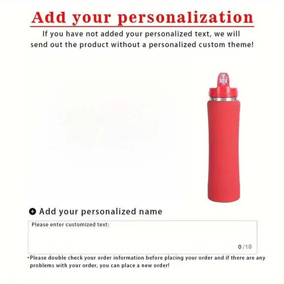 Personalized Insulated Stainless Steel Water Bottle with Straw - Engraved Fitness/Cycling Bottle, Perfect Gift for Men & Women