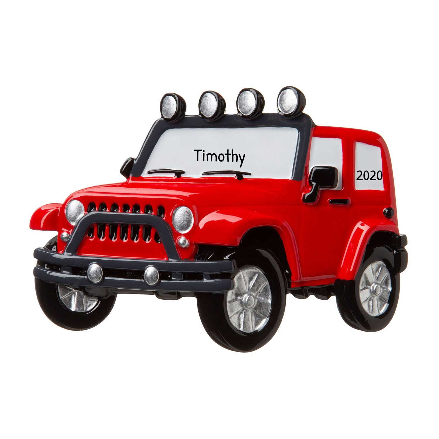 Personalized Jeep Ornaments for Christmas Tree Jeep Christmas