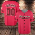 thumbnail image 1 of Personalized Jerseys Baseball For Your Team, Baseball Jersey Uniform For Baseball Fans, Jersey Shirt, 1 of 1