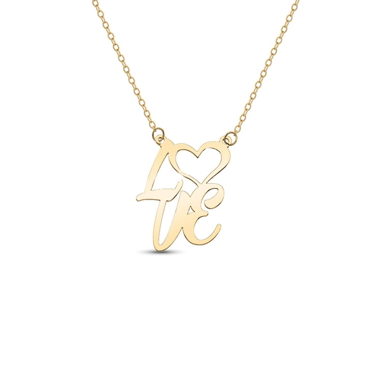 Walmart name sale necklace