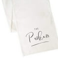 thumbnail image 1 of Personalized Last Name Cotton Canvas Table Runner, 1 of 2