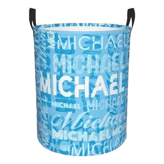 Personalized Laundry Basket, Dirty Clothes Hamper Storage Basket For Bathroom Bedrooms, Hamper For Home (D)