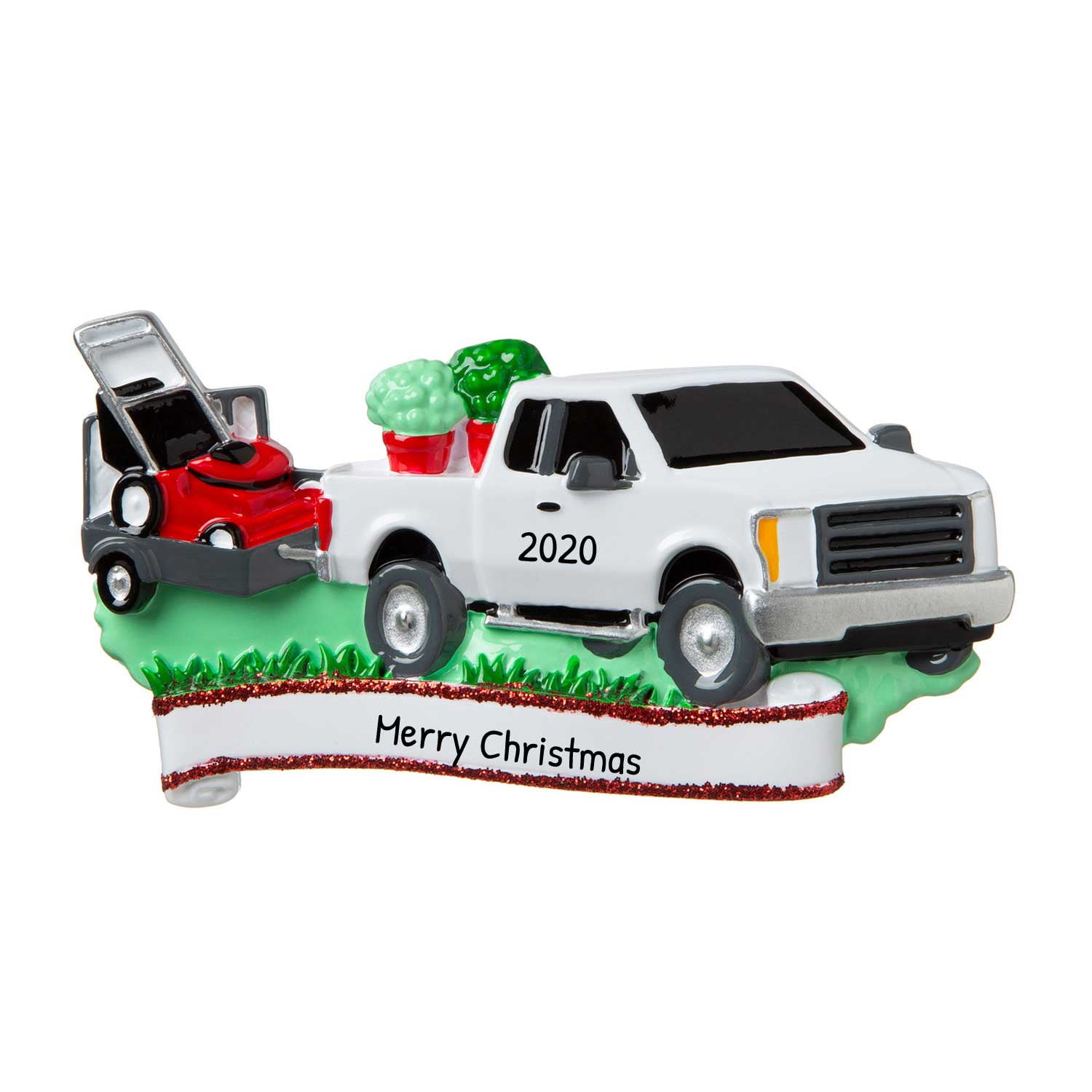 Personalized Lawn Mower Ornament Gifts for a Landscaper, Lawn Care