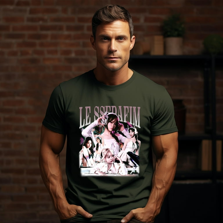 Personalized Le Sserafim Kpop Shirt, T-Shirt Beautiful - Walmart.com