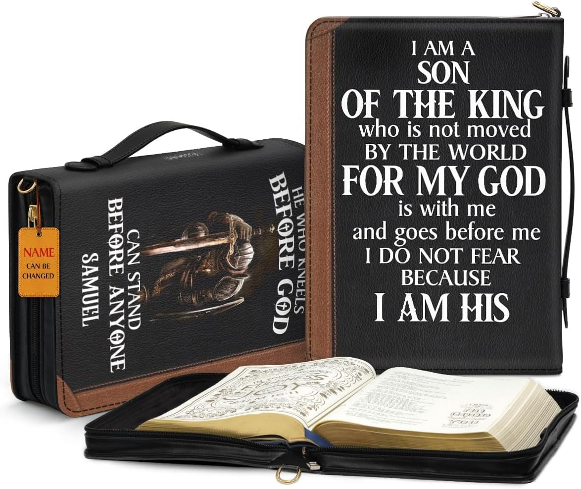 Personalized Leather Bible Covers Customized Bible Organizer Case