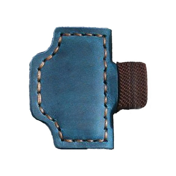 Personalized Leather Magnetic Bookmark with Pen Holder,Magnetic Bookmarks for Reading Women Book LoversTravelers Notebook Journal Covers (Blue/1 Pcs) 1.57x1.97"