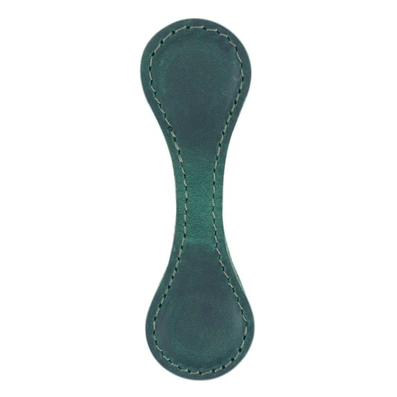 Personalized Leather Magnetic Bookmark with Engraving - Vintage Style Gift for Lovers, Holds 75 Pages, 4x1.2 Inches