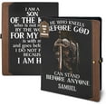 thumbnail image 1 of Personalized Leather Padfolio, Christian Gift for Men and Women, Custom Name, Folio Document Organizer, Laptop Sleeve, iPad Case and Folder (Daughter of The King), 1 of 7