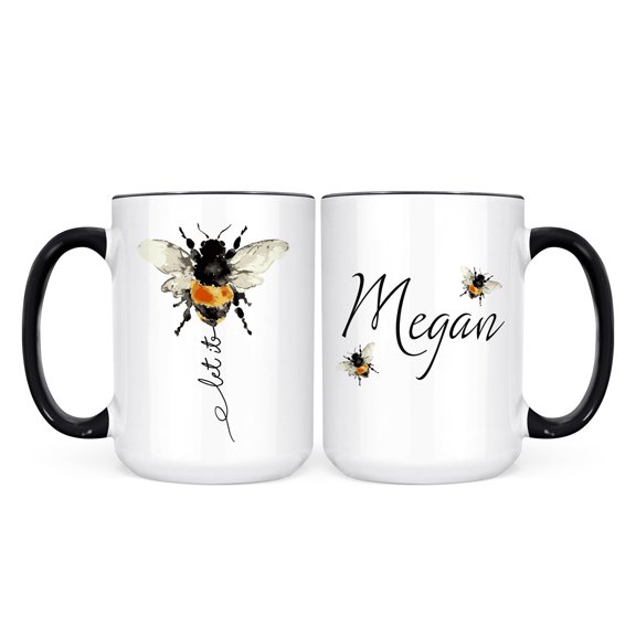 Personalized Let It Be Bee Mug Encouragement Gift for Her