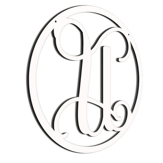Personalized Letter Décor| Wall Hanger | Monogrammed Sign | Birthday Gift | White 30