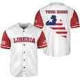 thumbnail image 1 of Personalized Liberia Baseball Jersey, Liberian Proud Flag Shirt Liberia Coat of Arms Liberian Gift for Men Women (5XL), 1 of 4