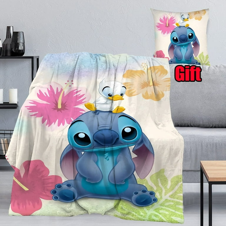 Personalized Lilo Stitch Girl Blanket - Blankets Baby Girls