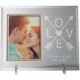 thumbnail image 1 of Personalized Love Arrows Glass Keepsake Frame, 1 of 1