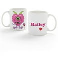 thumbnail image 1 of Personalized Love Monster Coffee Mug For Her, 1 of 1