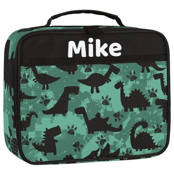 Personalized Lunch Box with Name Custom Lunch Bag for Women Men Reusable Insulated Lunch Tote Bag for Work Travel Picnic 10.2x8.3x3.9Inches