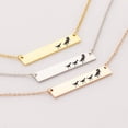 thumbnail image 1 of Personalized Mamasaurus Birthday Day Necklace, Mama and Baby Dinosaur Bar Necklace, Silver Bar Necklace Dinosaur Mom and Baby Bar Necklace, Custom Bar Necklace, Engravable Necklace, 1 of 11