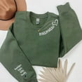 thumbnail image 1 of Personalized Mamaw Embroidered Sweatshirt Hoodie With Grandkids Names Mother's Day Gift Ideas, 1 of 5