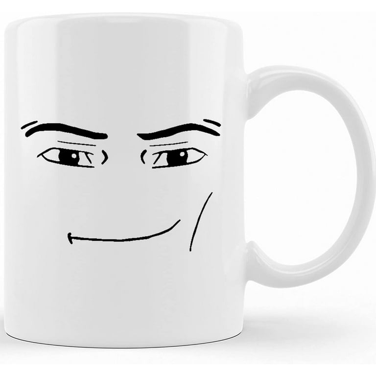 MAN FACE MUG