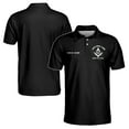 thumbnail image 1 of Personalized Master Mason Masonry Men's Polo Shirt S-5XL, 1 of 5