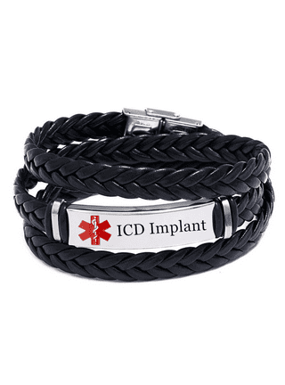 Implanted deals defibrillator bracelet