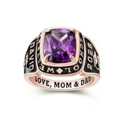 MEMENTOS JEWELRY BY PJM Custom Men's Class Rings Sterling Silver for High School College Graduation