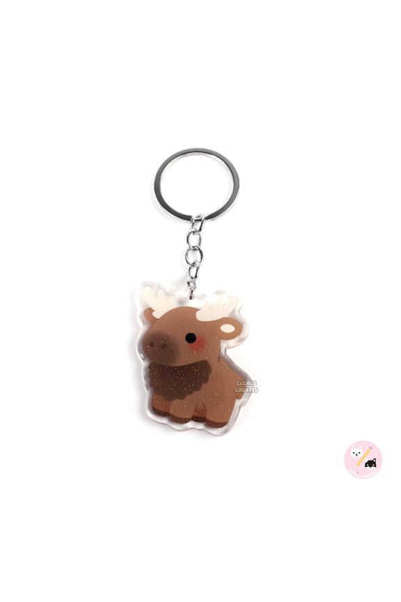 Personalized Memorial Acrylic Keychain with Custom Image Artwork, Double-Sided Keyring and Remembrance Keepsake for Family, Loved Ones, Bags, Keys or Everyday Carry