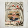 thumbnail image 1 of Personalized Memorial Photo Blanket Gift, A Hug from Heaven, Loss of Mother Father Sympathy Gift, Memorial Gift for Family Members Mom Dad Grandma Grandpa (Style-01), 1 of 6
