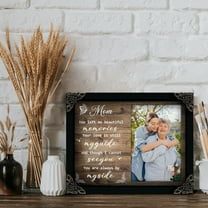 Personalized Memorial Photo Frame, Sympathy Gift for Loss of Mom or Dad, In Loving Memory Keepsake, Custom Picture Frame Remembrance Gift