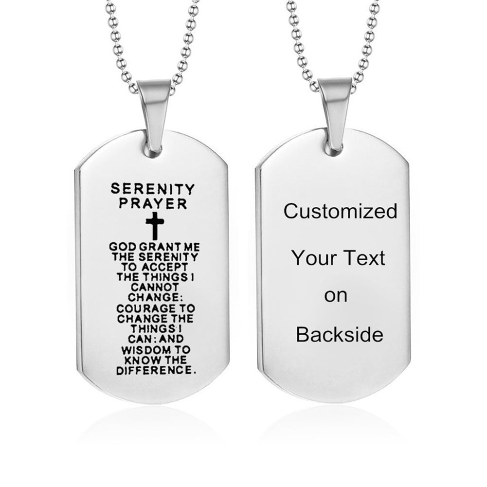 Custom scripture dog tags 2025