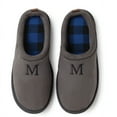 thumbnail image 1 of Personalized Men's Gray Clog Slippers, Medium, Extra Large, 1 of 3