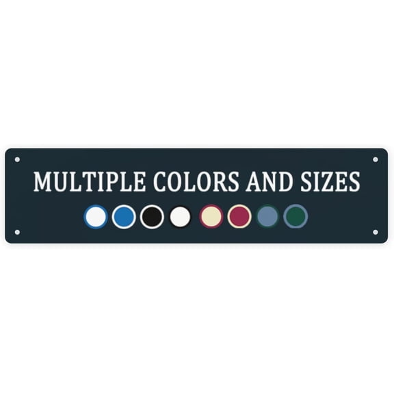 Personalized Metal Street Sign, Custom Logo Text or Image, Outdoor Business Sign, 4 x 16 Inch