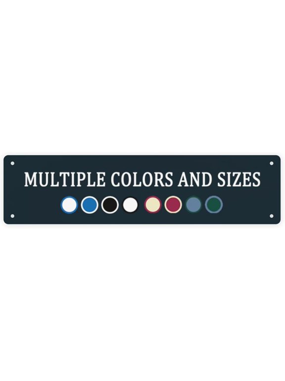 Personalized Metal Street Sign, Custom Logo Text or Image, Outdoor Business Sign, 4 x 16 Inch